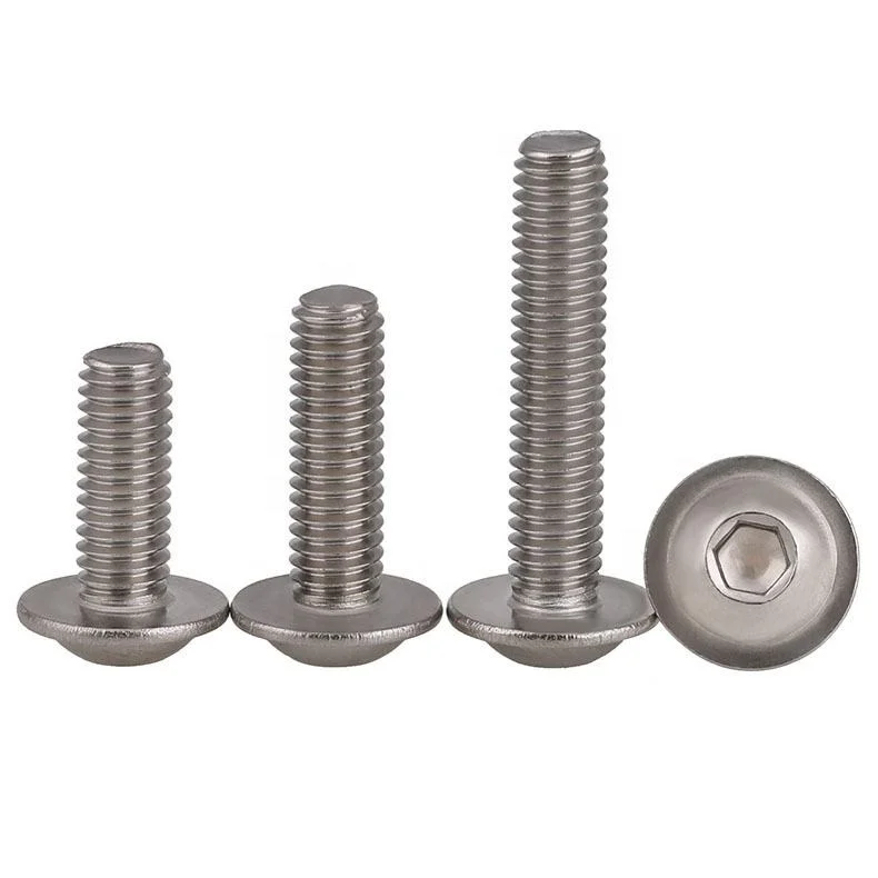 ISO7380 DIN7985 DIN7981 DIN7982 DIN912 A2 A4 SS304 SS316 Stainless Steel Philips Head Round Head Pan Head Socket Cap Head Hex Head Machine Screws