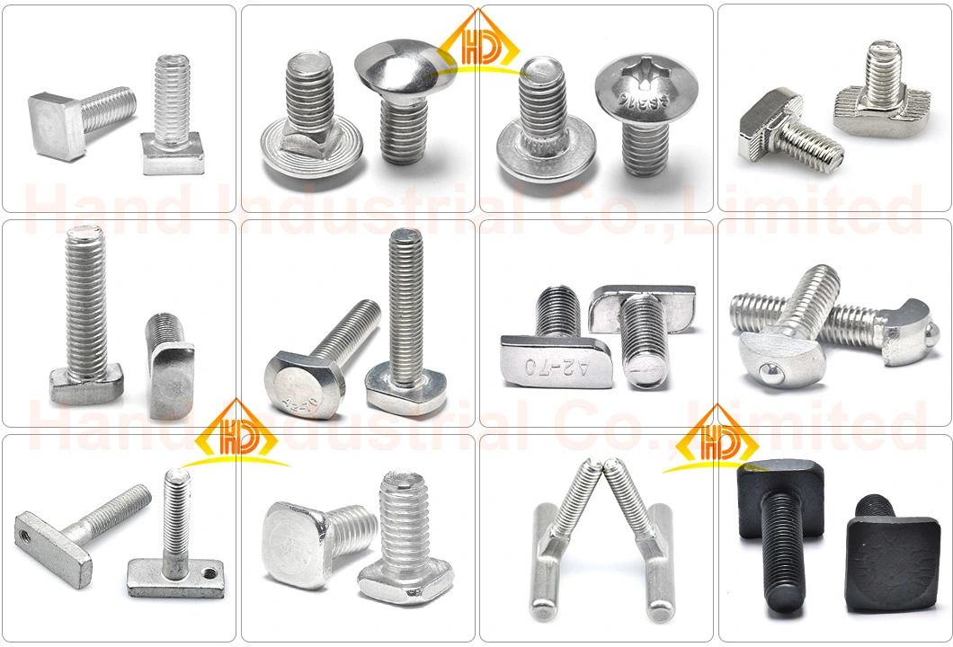 Wholesale 18-8 Stainless Steel M3 M6 Phillips Mushroom Head SS304 Knurled Oval Neck Head M8 Carriage Bolt