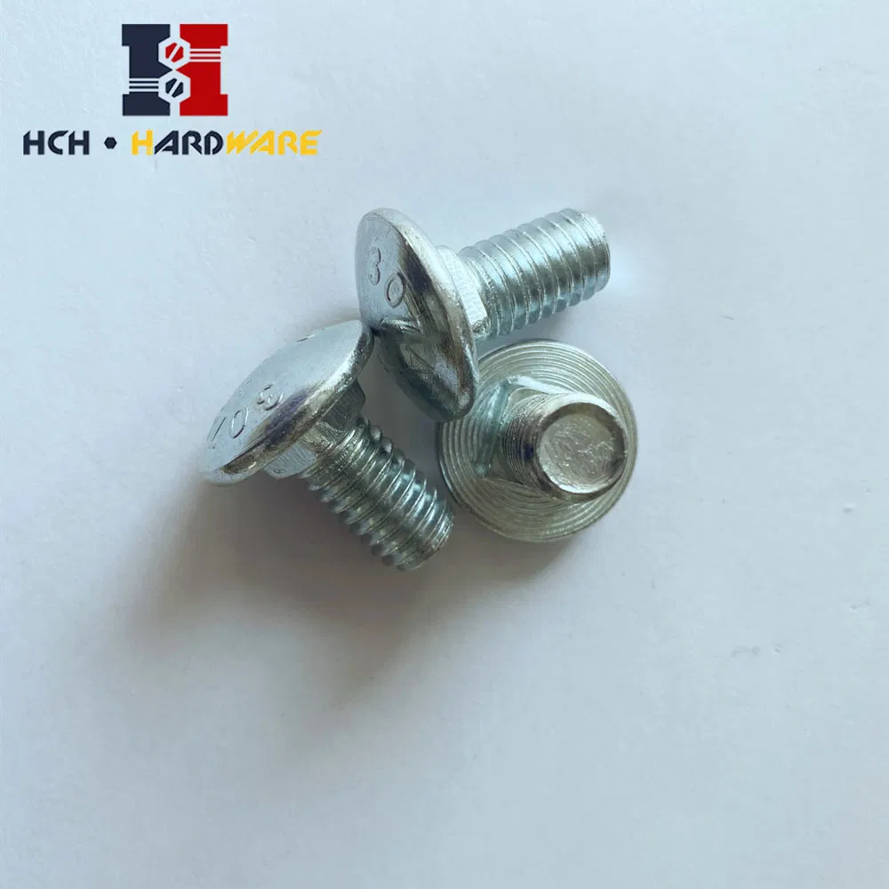 Parafuso e prendedor de cabeça de arruela de flange hexagonal de alta qualidade