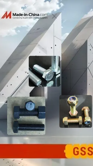 Fornecimento da China Parafuso de trilha de pescoço oval de alta qualidade, Parafuso de liga de aço