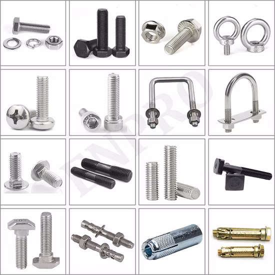 Parafuso sextavado/parafuso de flange/parafuso de carro/parafuso de ancoragem